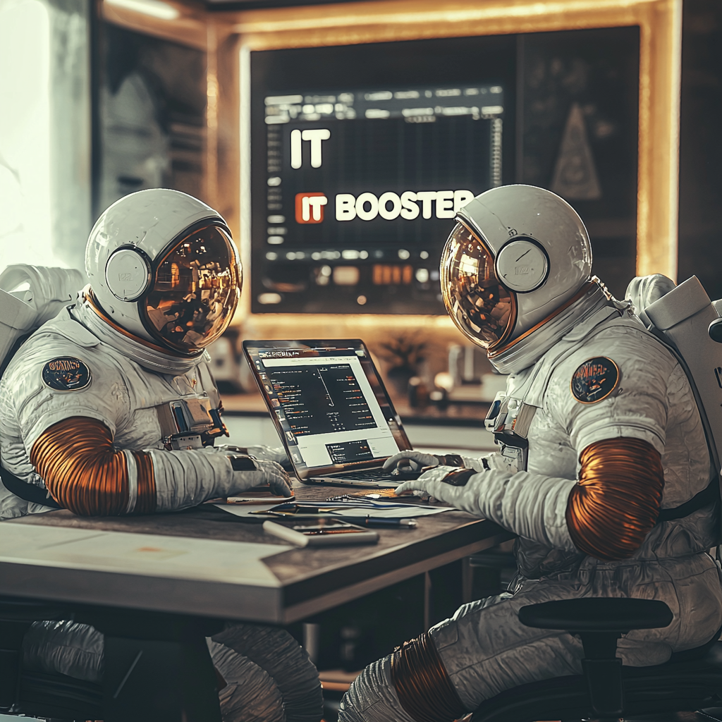IT-Service Desk von IT Booster. Arbeitsplatzbereitstellung und Benutzerbetreuung für mittelständische Unternehmen im deutschsprachigen Raum.
